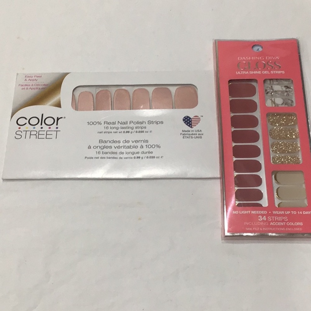 TWO NWT nail strips packages